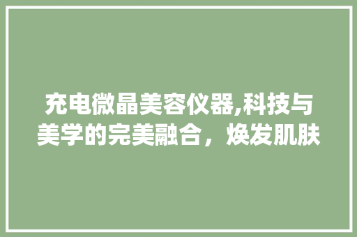 充电微晶美容仪器,科技与美学的完美融合，焕发肌肤年轻光彩_充电微晶美容仪器 充电微晶美容仪器,科技与美学的完美融合，焕发肌肤年轻光彩_充电微晶美容仪器 养生保健